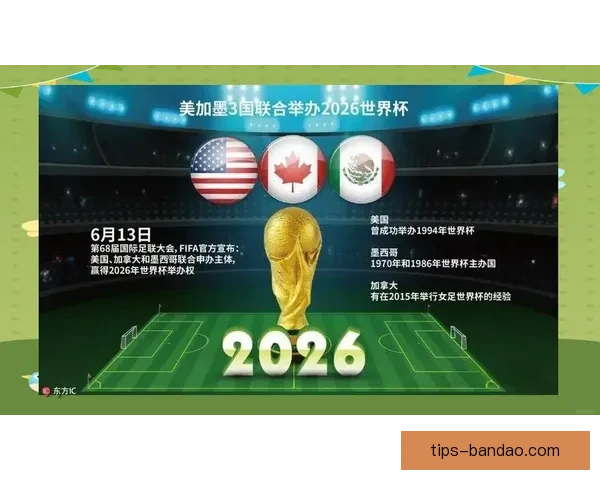 美加墨三国联合举办世界杯 12座城市热情迎接全球球迷盛宴